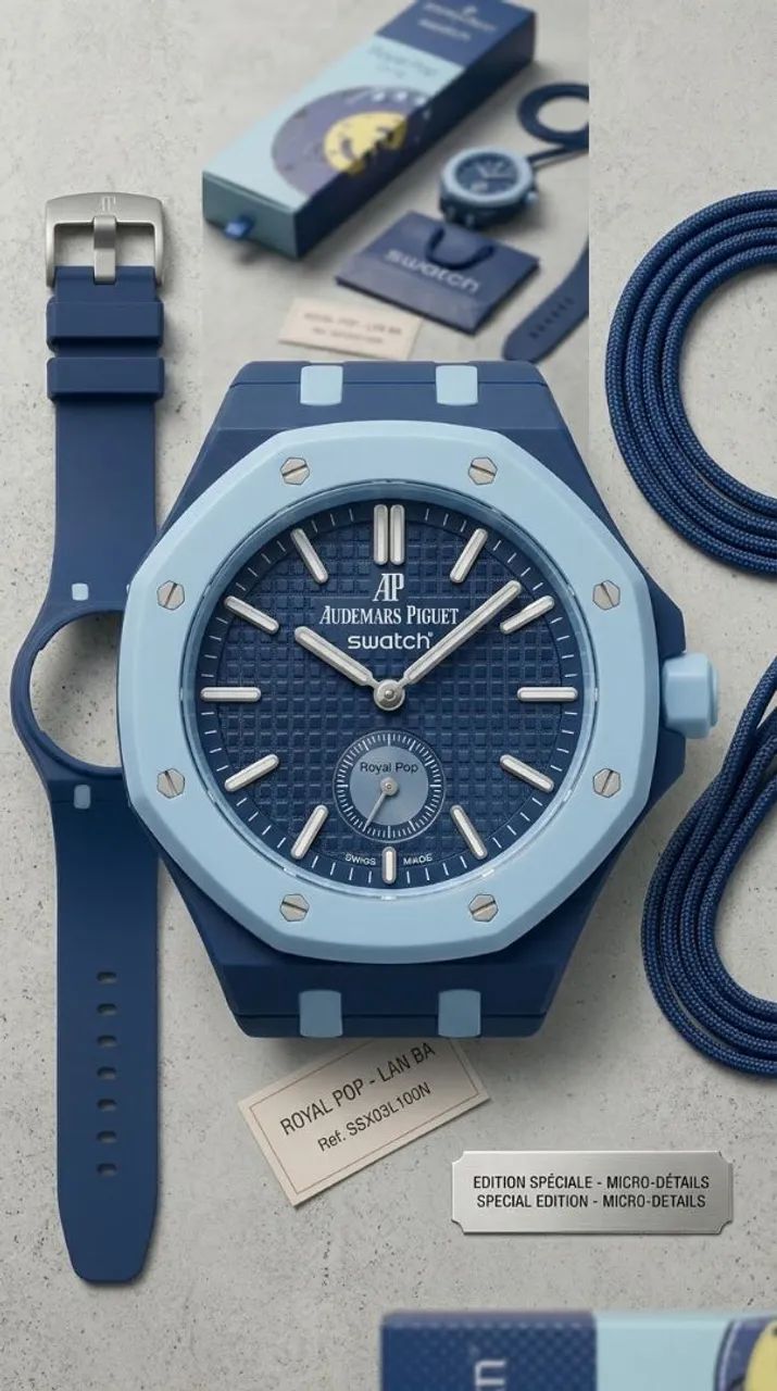 Super clone - Royal Pop Audemars Piguet x Swatch - Lan Ba