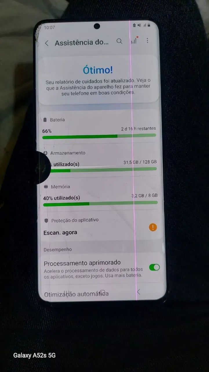 S20plus  valor 400 128gigas e 8ram. - Foto 2