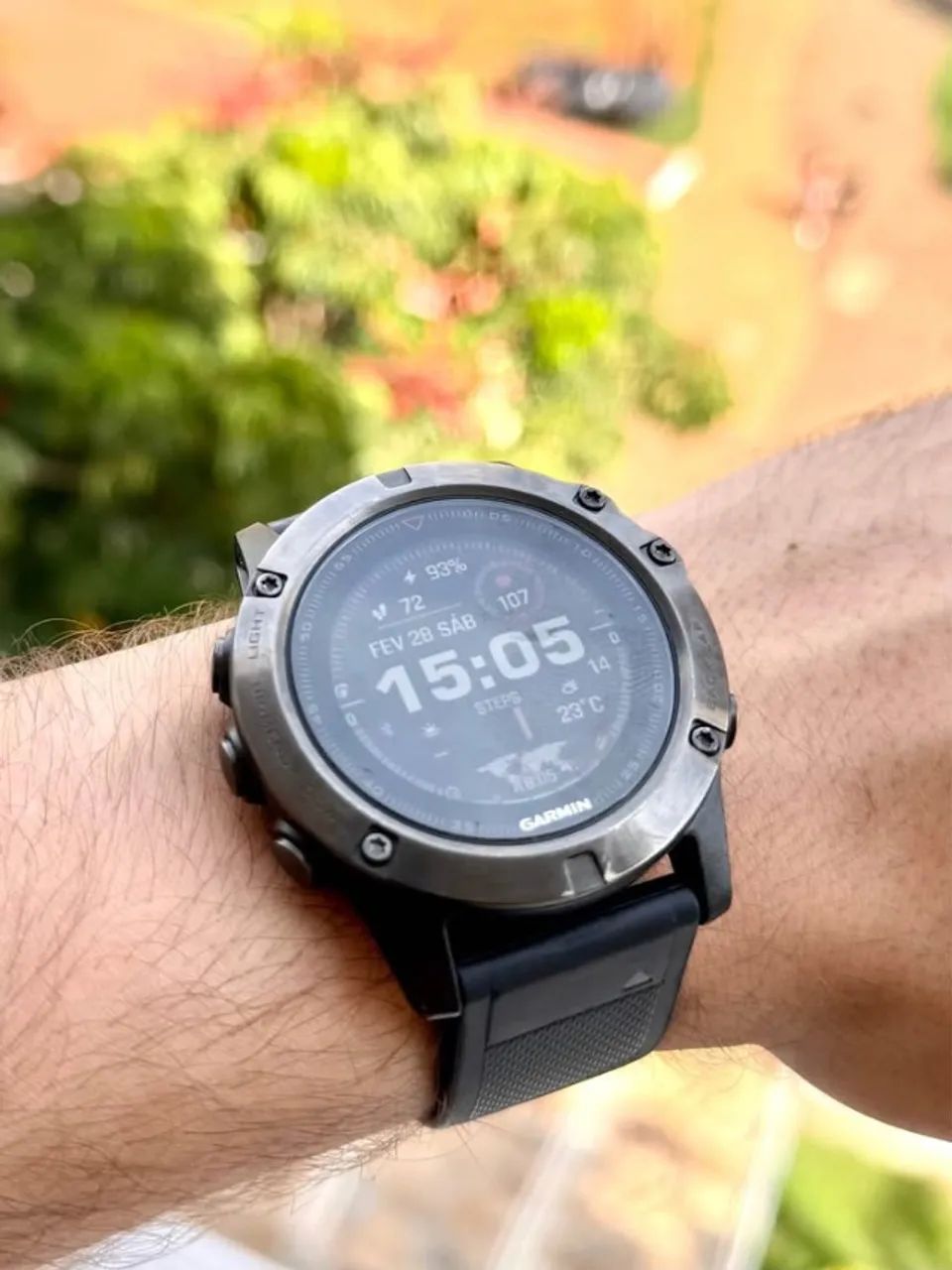 Relógio Garmin Fênix 5X Sapphire - Foto 2