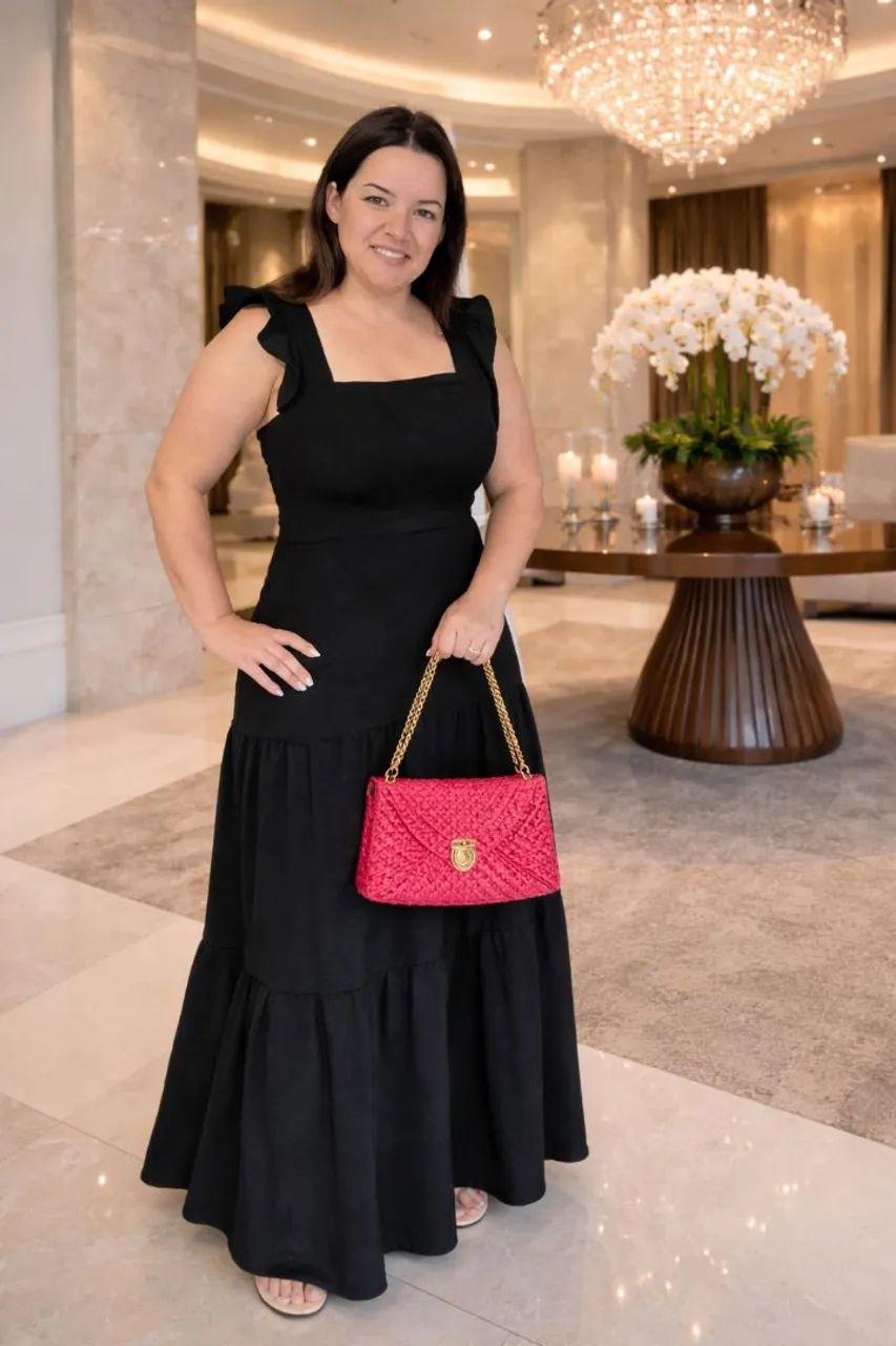 Bolsa em crochê 