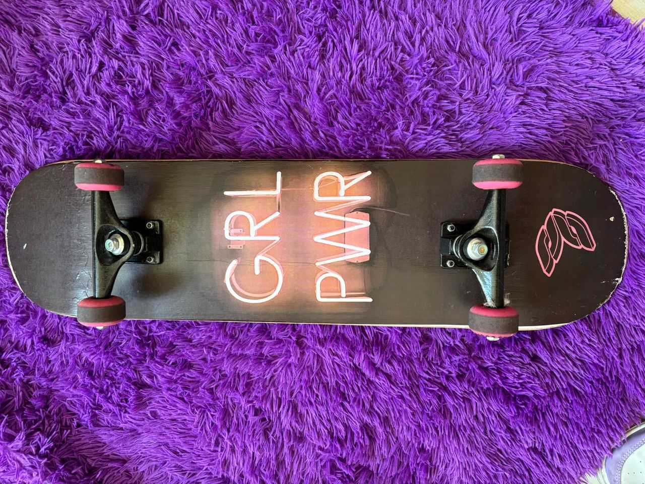 Skate semiprofissional Girl Power led 8.0 - Foto 2