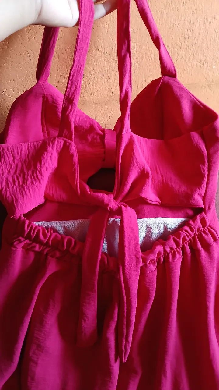 Vende se vestido pink tam G - Foto 4