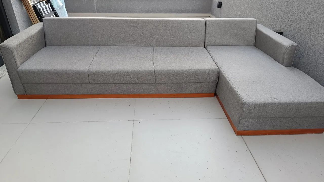 Sofá 4 lugares com chaise lado esquerdo - Foto 2
