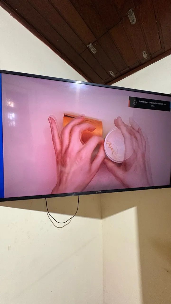  Smart TV Samsung 49? 4K - Modelo 2018 - Com defeito - Foto 3