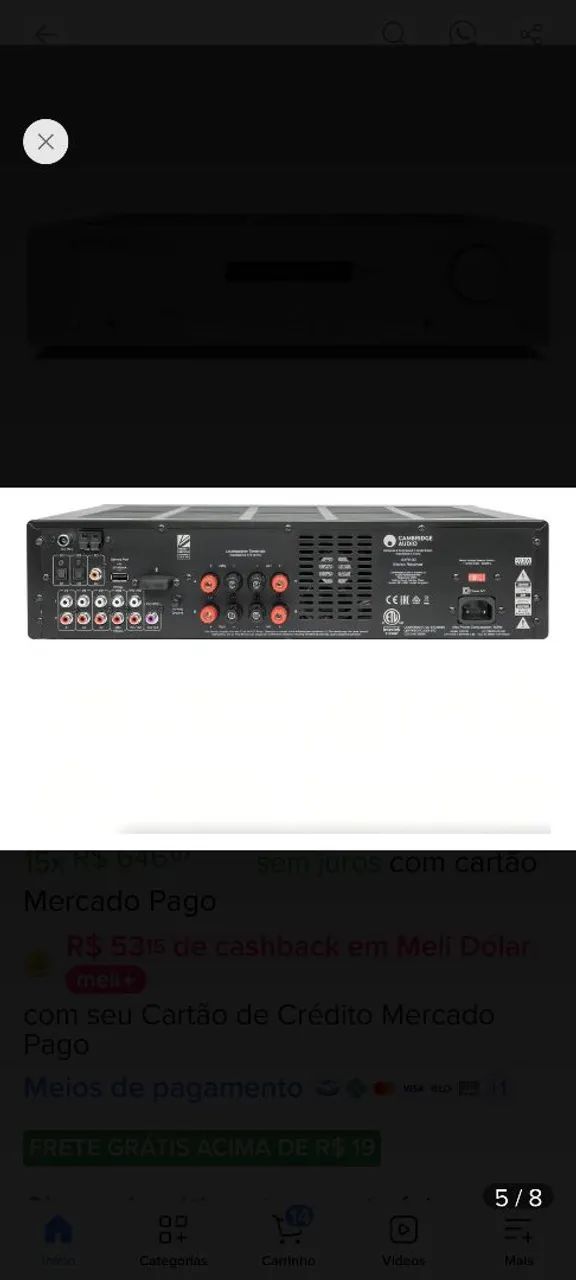 RECEIVER CAMBRIDGE AXR100 - Foto 3