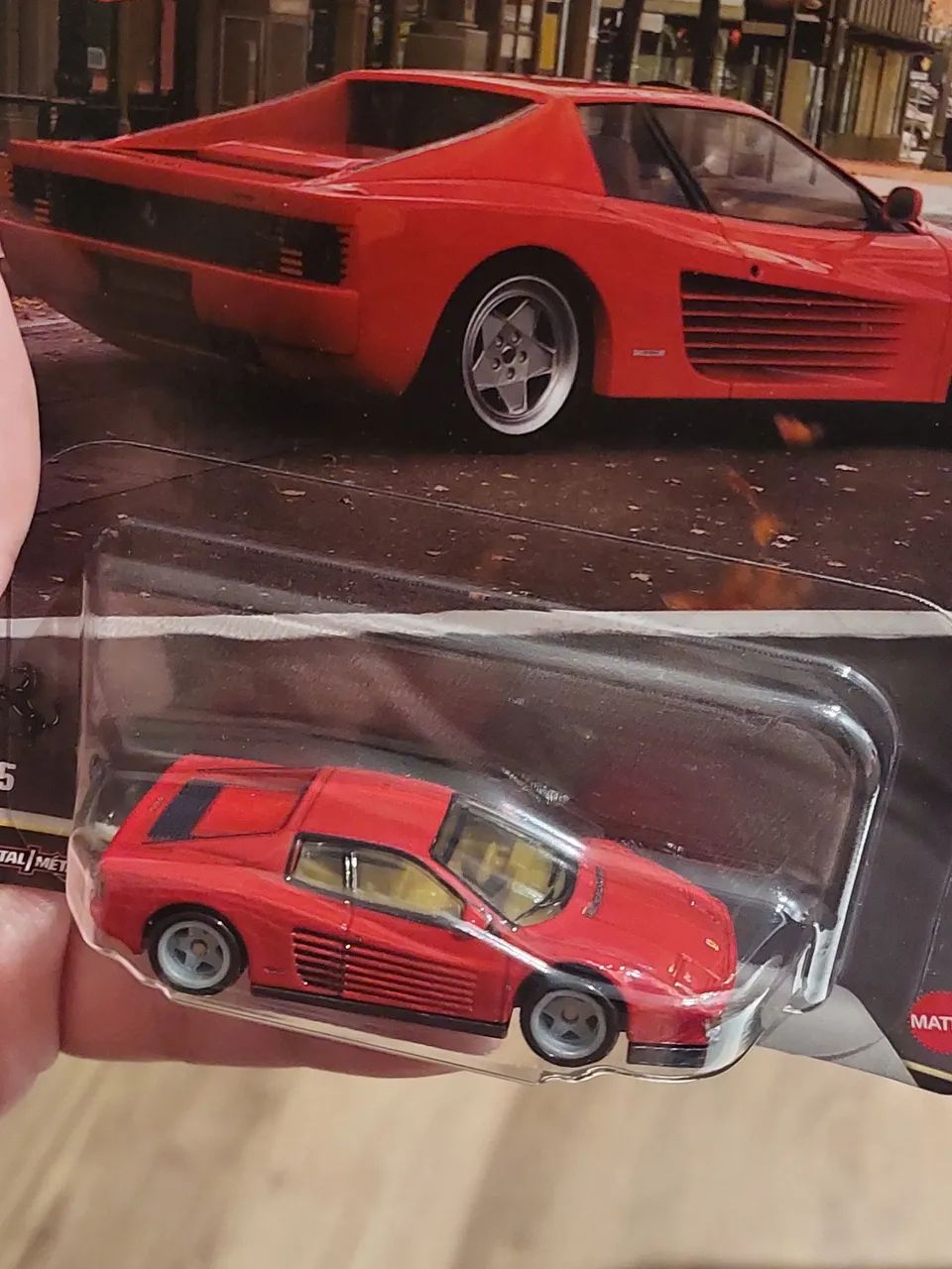 Hot Wheels Ferrari Testarossa premium 