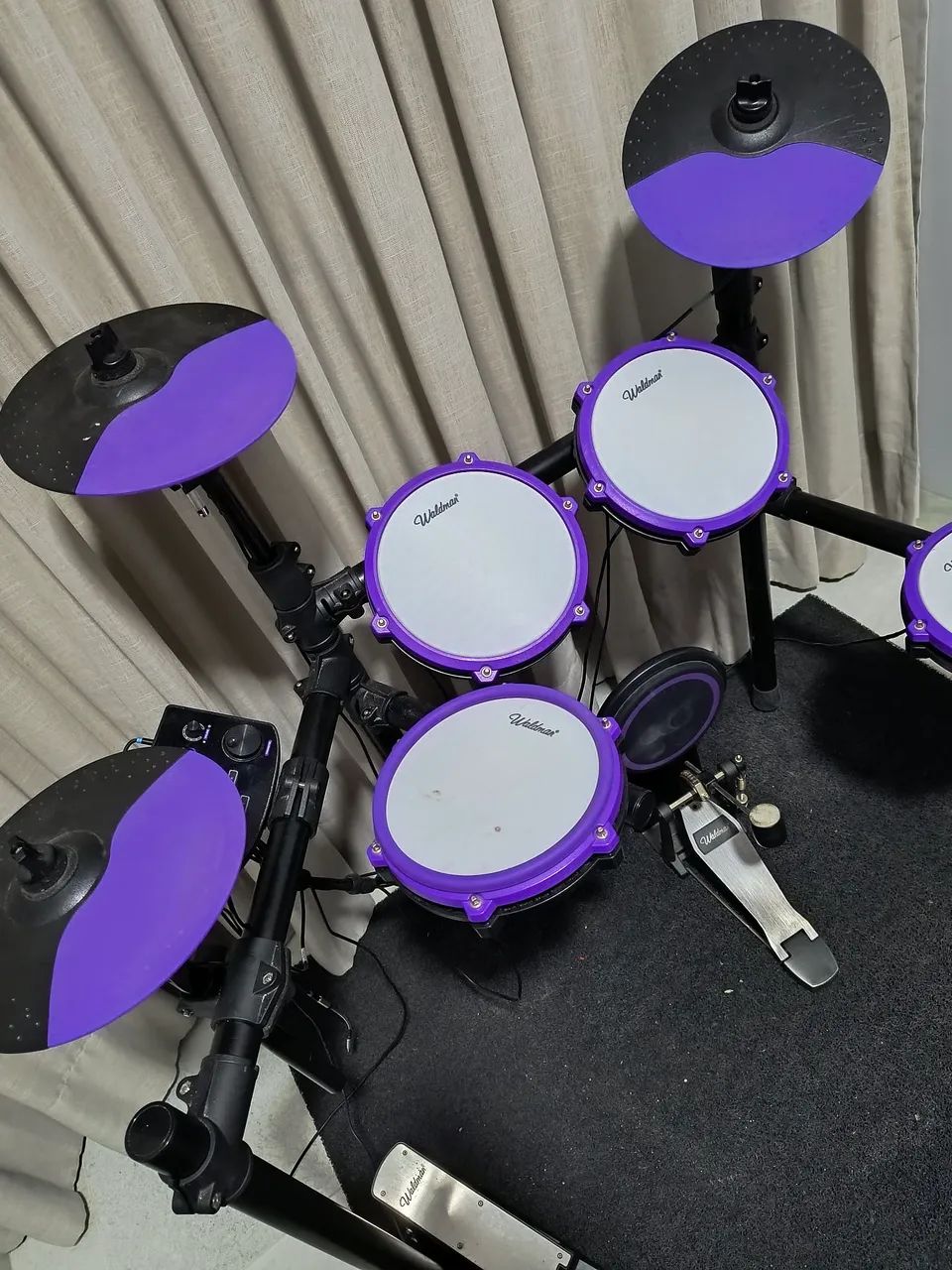 Bateria eletrônica waldman mesh supreme 