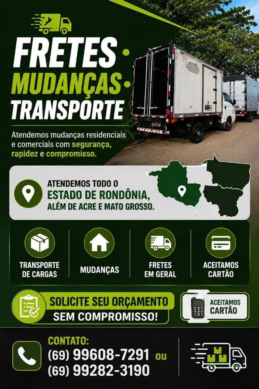 Frete Mudança transporte 