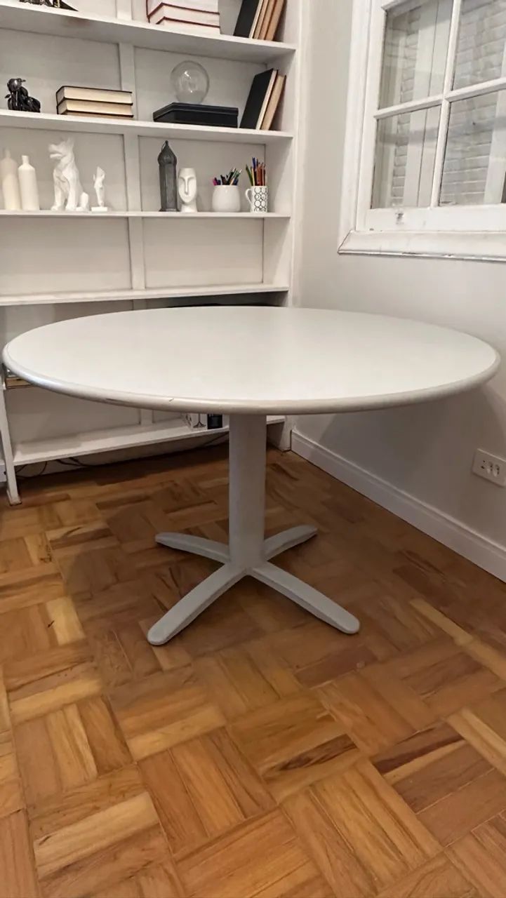 Mesa escritório 120 cm de diâmetro 