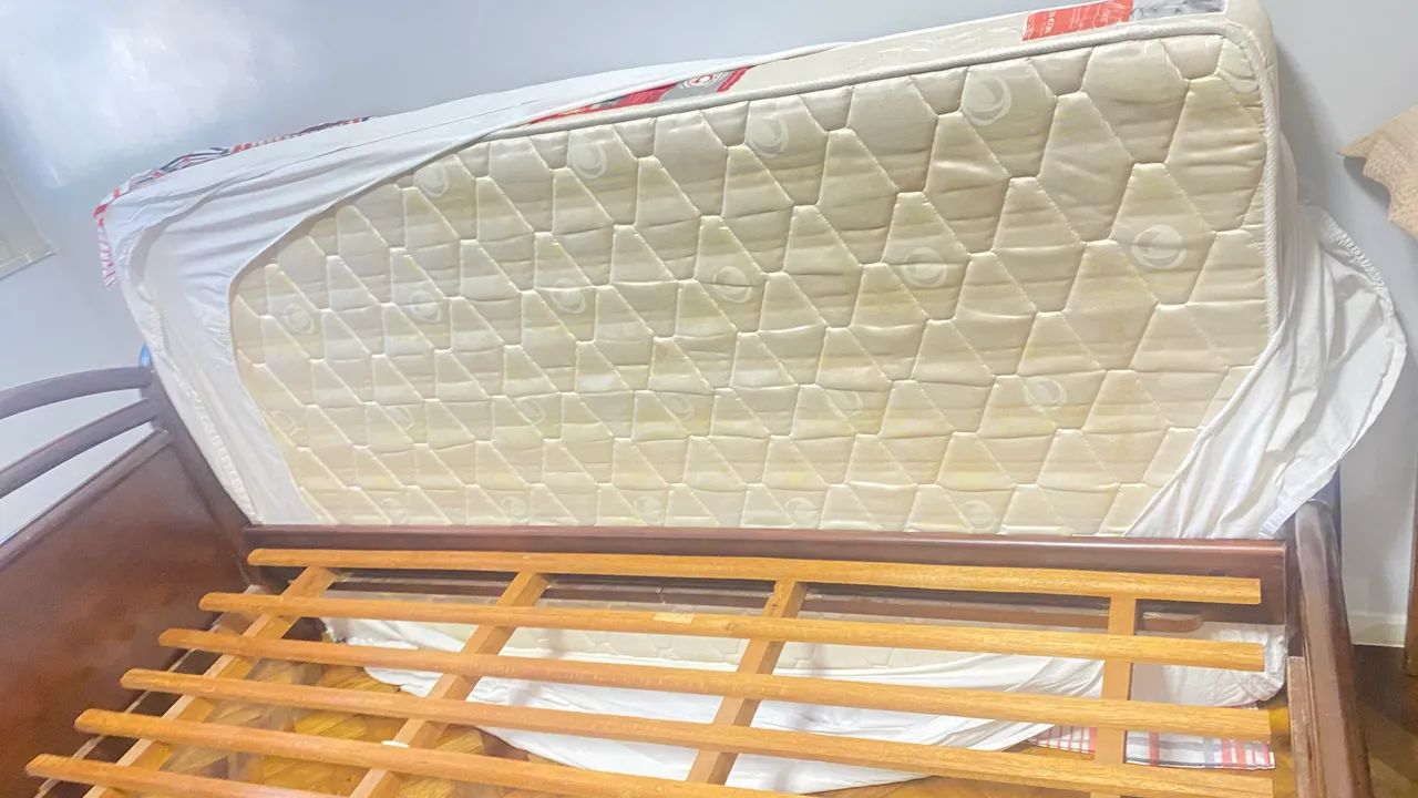 Cama solteirão madeira maciça  - Foto 2