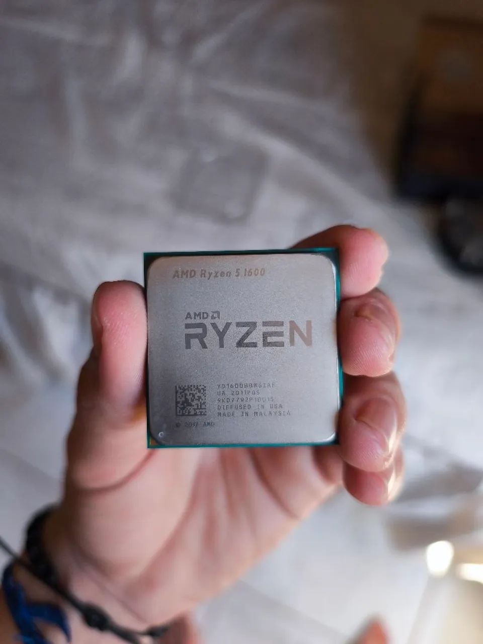 Processador AMD Ryzen 5 1600, 3.2GHz (3.6GHz Max Turbo), Cache<br>19MB