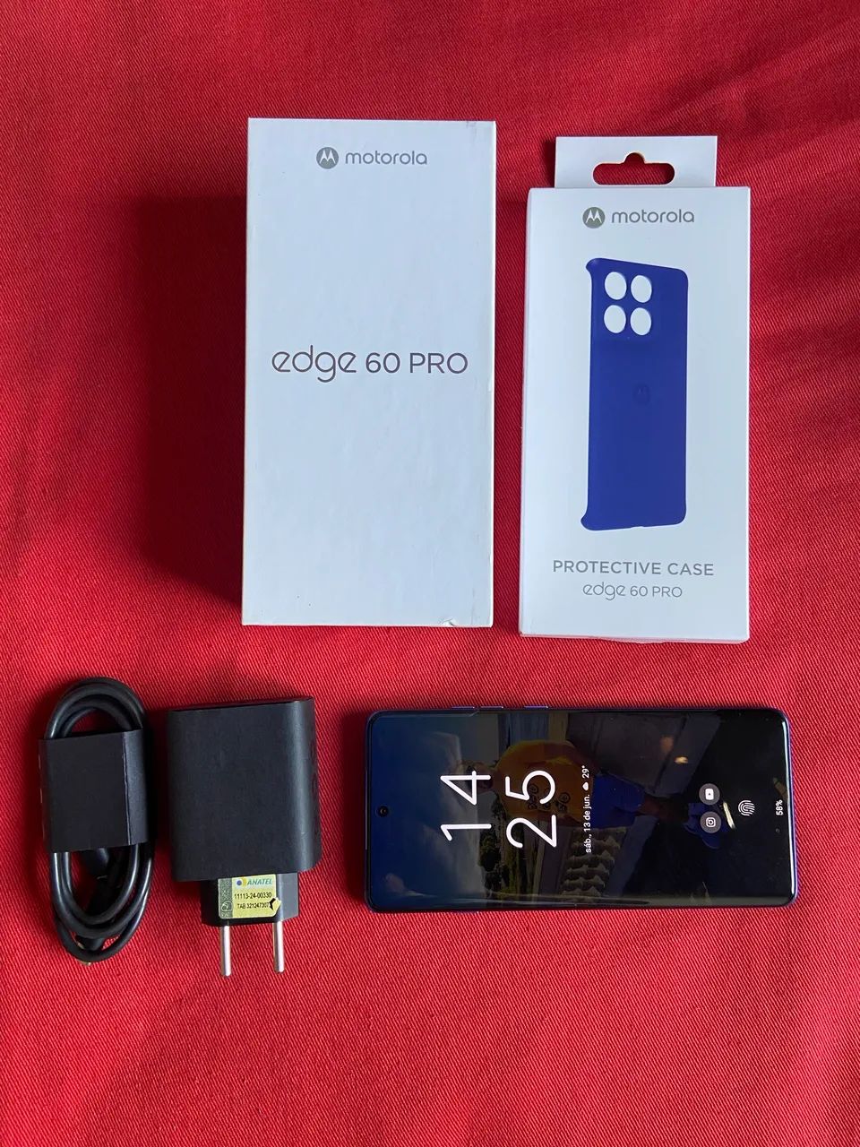 Moto Edge 60 pro 256gb azul completo impecável - Foto 2