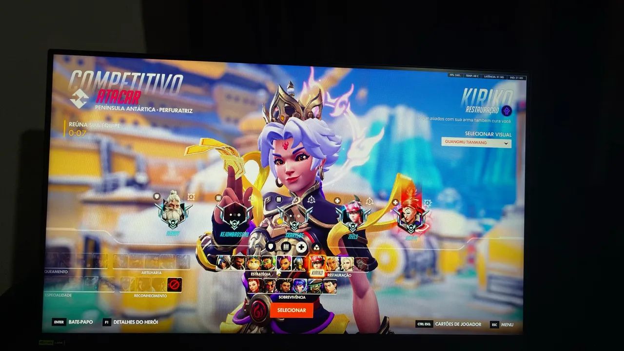 Monitor LG FullHD 180HZ usado - Foto 3