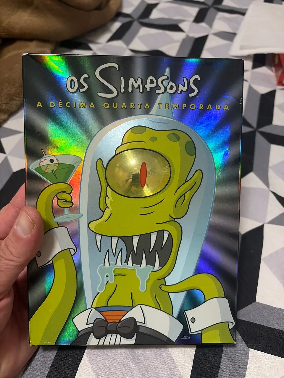 Box DVD edição de colecionador The Simpsons 14ª temporada, completa e em ótimo estado 