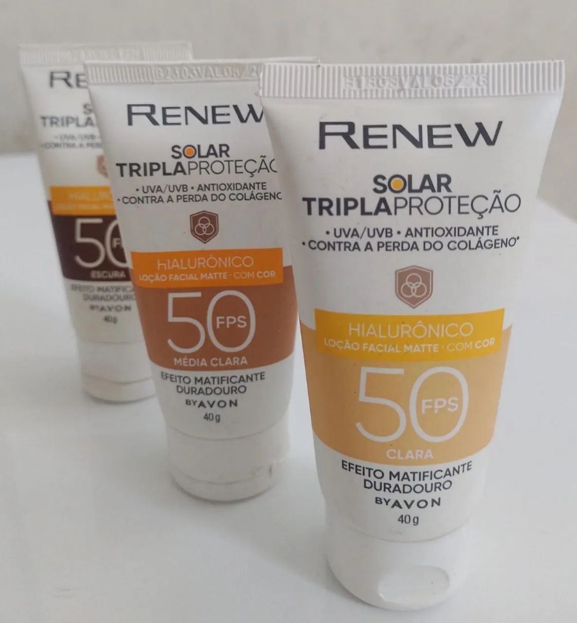 Renew Solar Tripla Proteção FPS 50 (40 g) - Nova e Lacrada - Foto 2