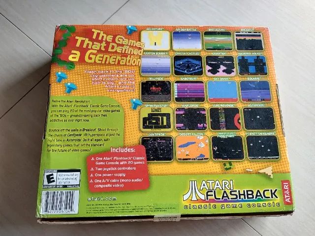 Console Atari Flashback americano original completo na caixa - Foto 2