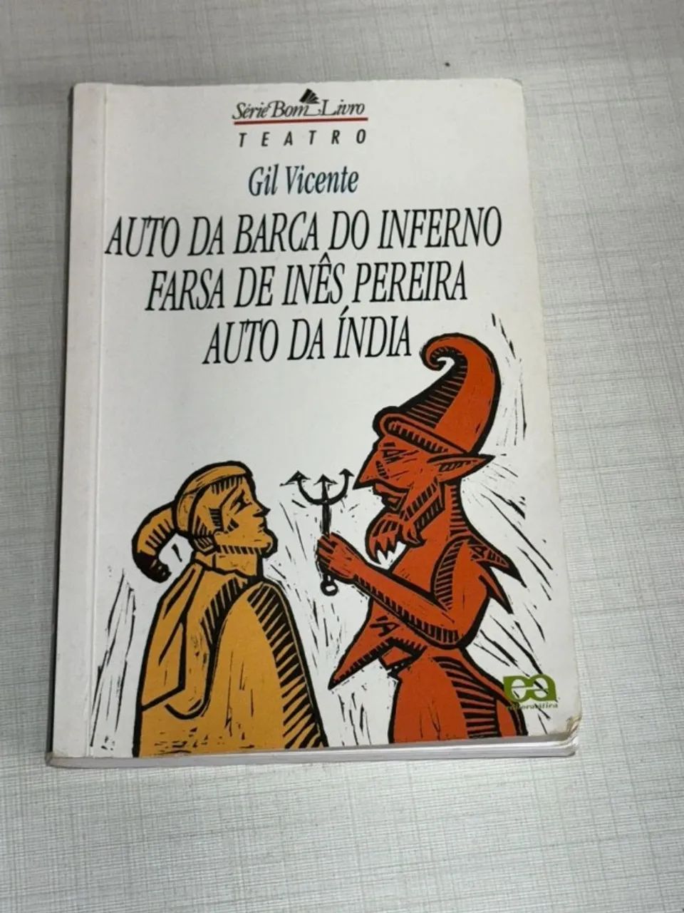 Livro Auto Da Barca Do Inferno
