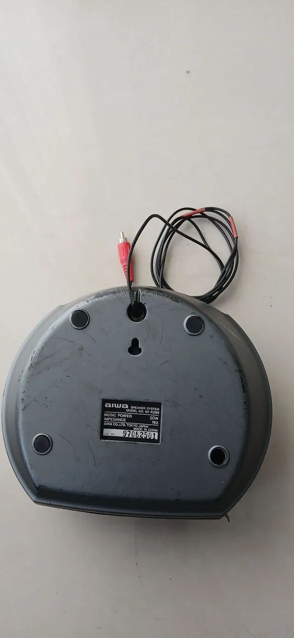 Caixa aiwa sr r280 antiga  - Foto 3