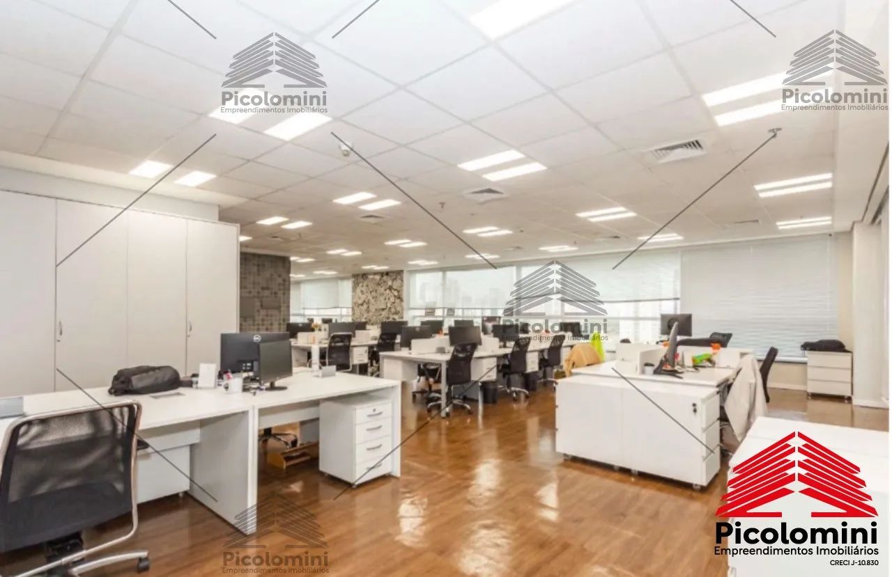 Sala comercial para alugar no Morumbi, perto do metrô, 406 m², varanda, mobiliado com 60 e - Foto 5