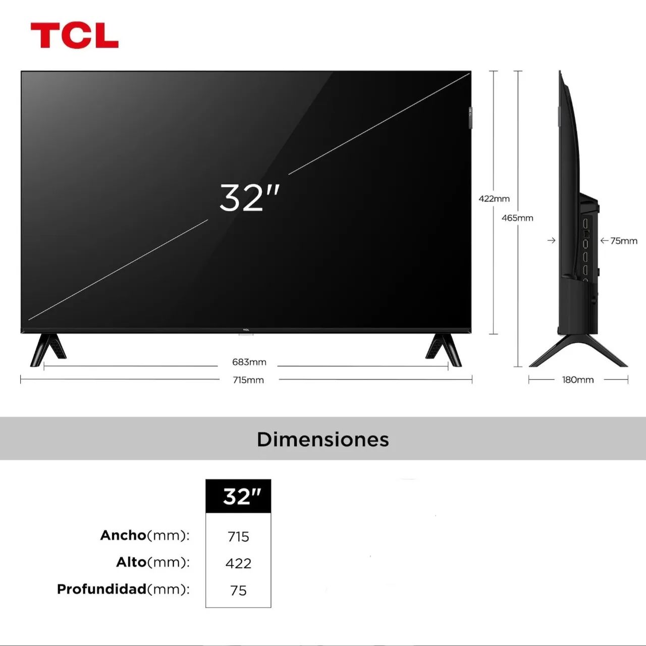 Smart TV TCL Qled 32 - Foto 2