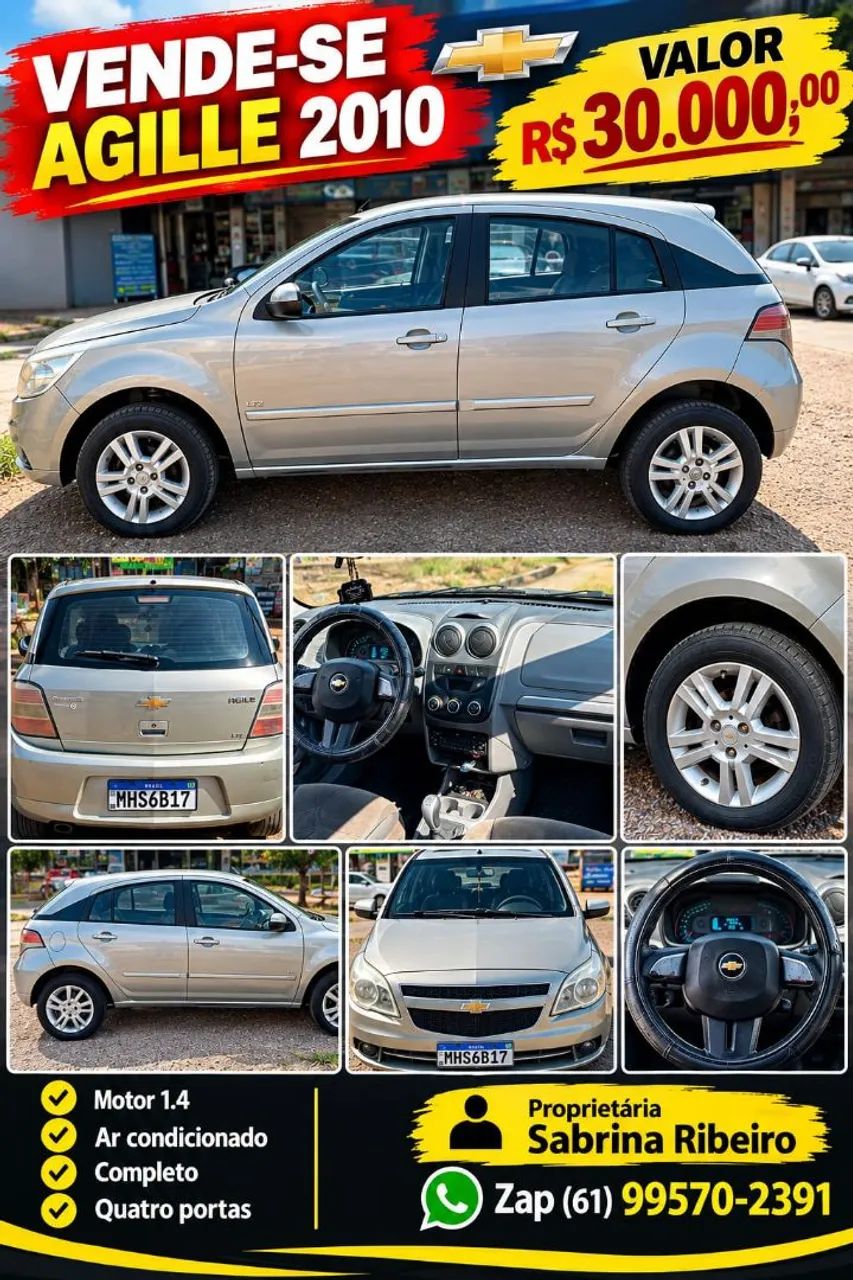 Chevrolet Agile AGILE LTZ 1.4 MPFI 8V FlexPower 5p 2011