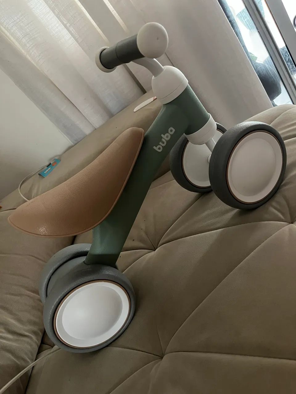 Bicicleta de equilíbrio buba nova - Foto 4
