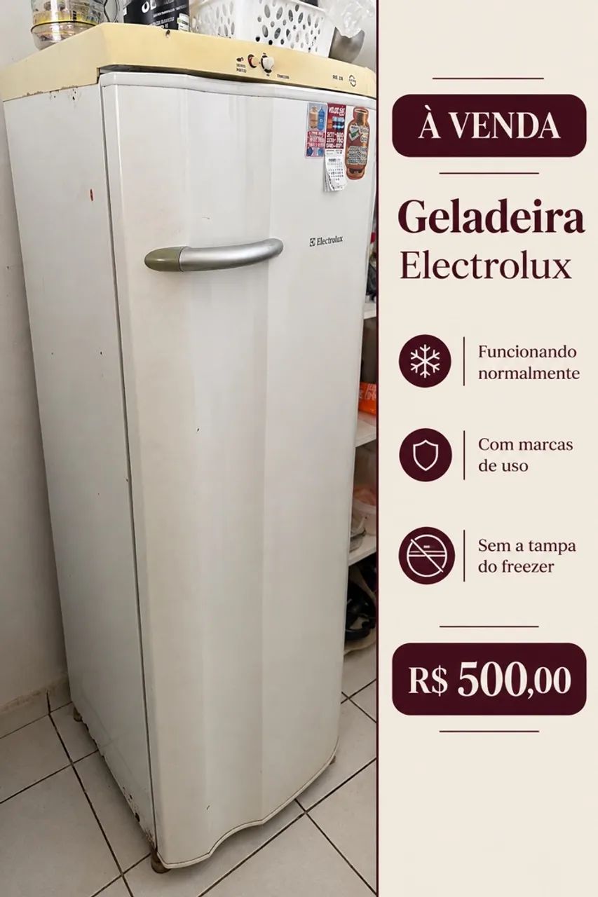 VENDO GELADEIRA 