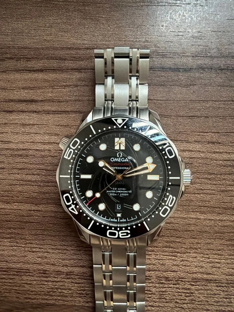 Relógio Omega Seamaster 007 James Bond Automático