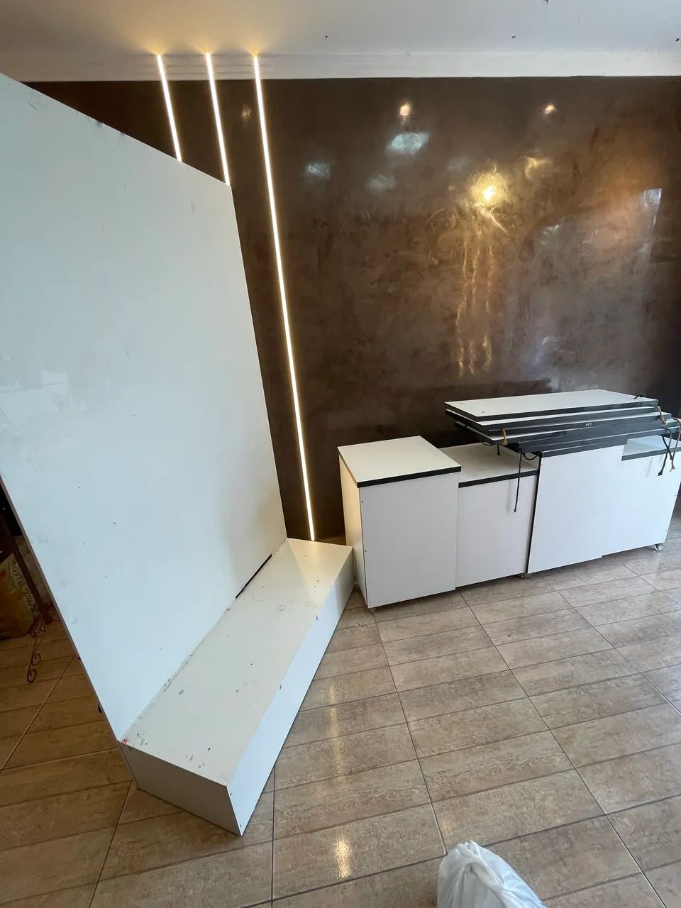 Prateleira painel de bancada - Foto 4