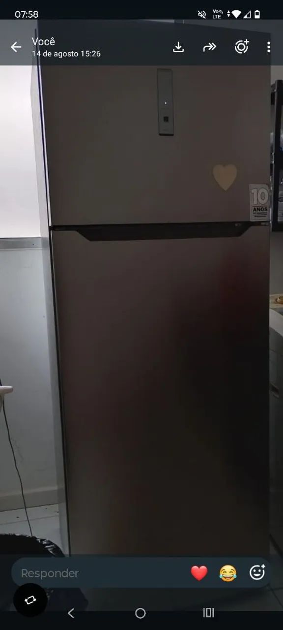 Vendo geladeira 