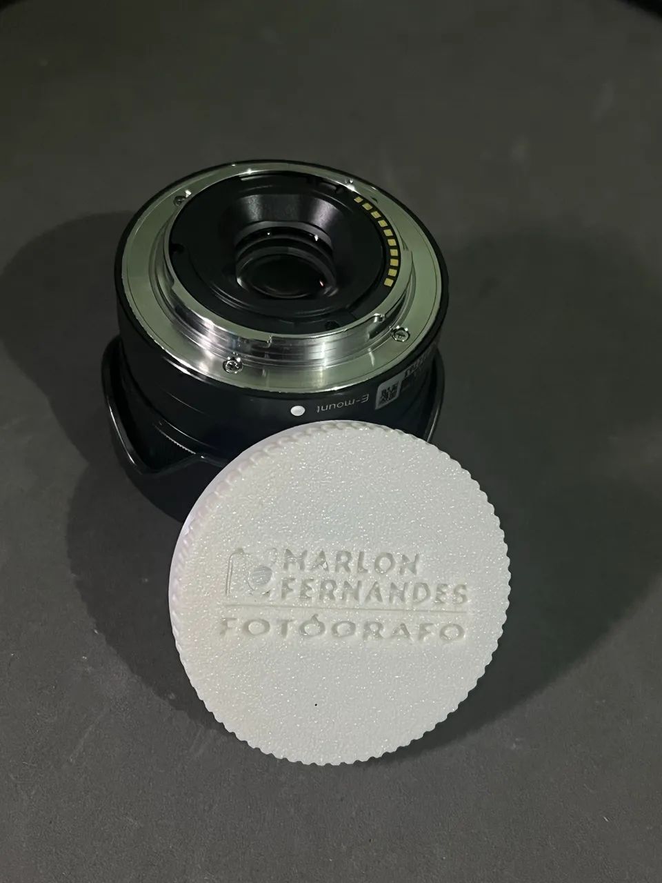 Tampa lente Sony montagem E  - Foto 2