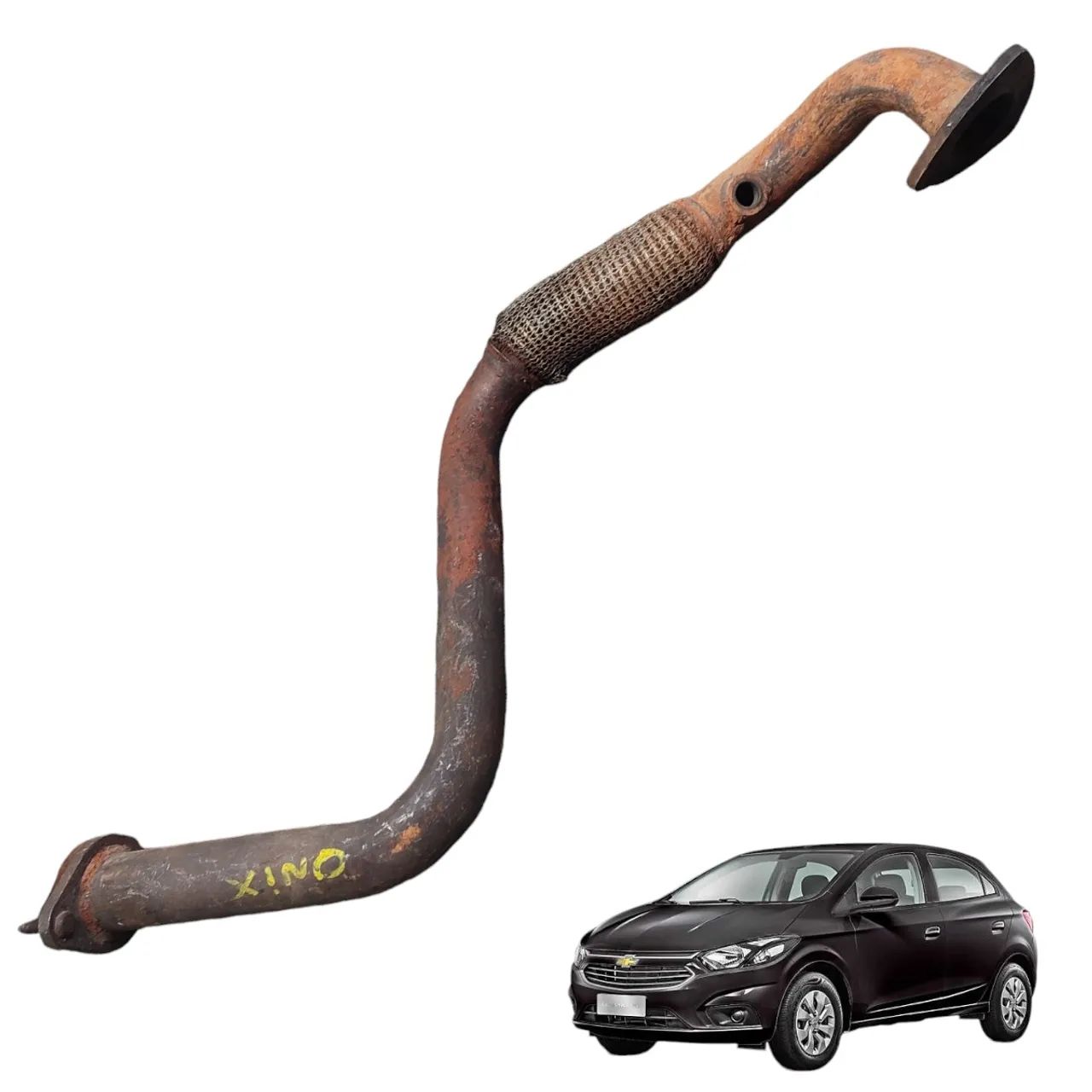 Flexível Escapamento Onix Prisma  2014 A 2019