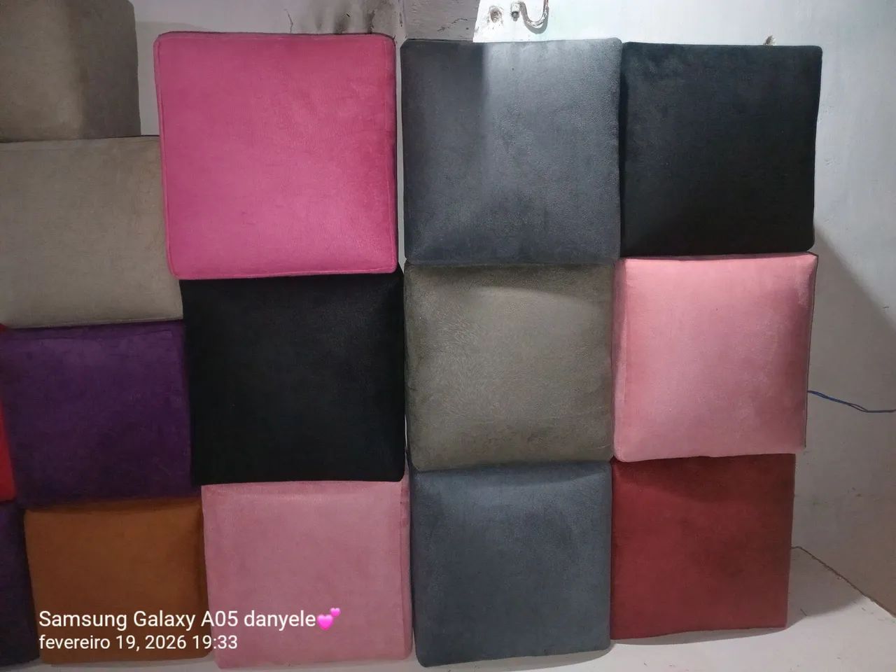 Puff quadrados - Foto 3