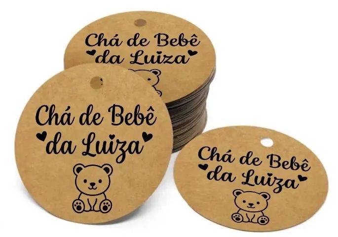 Tags para personalizar lembrancinhas  - Foto 3