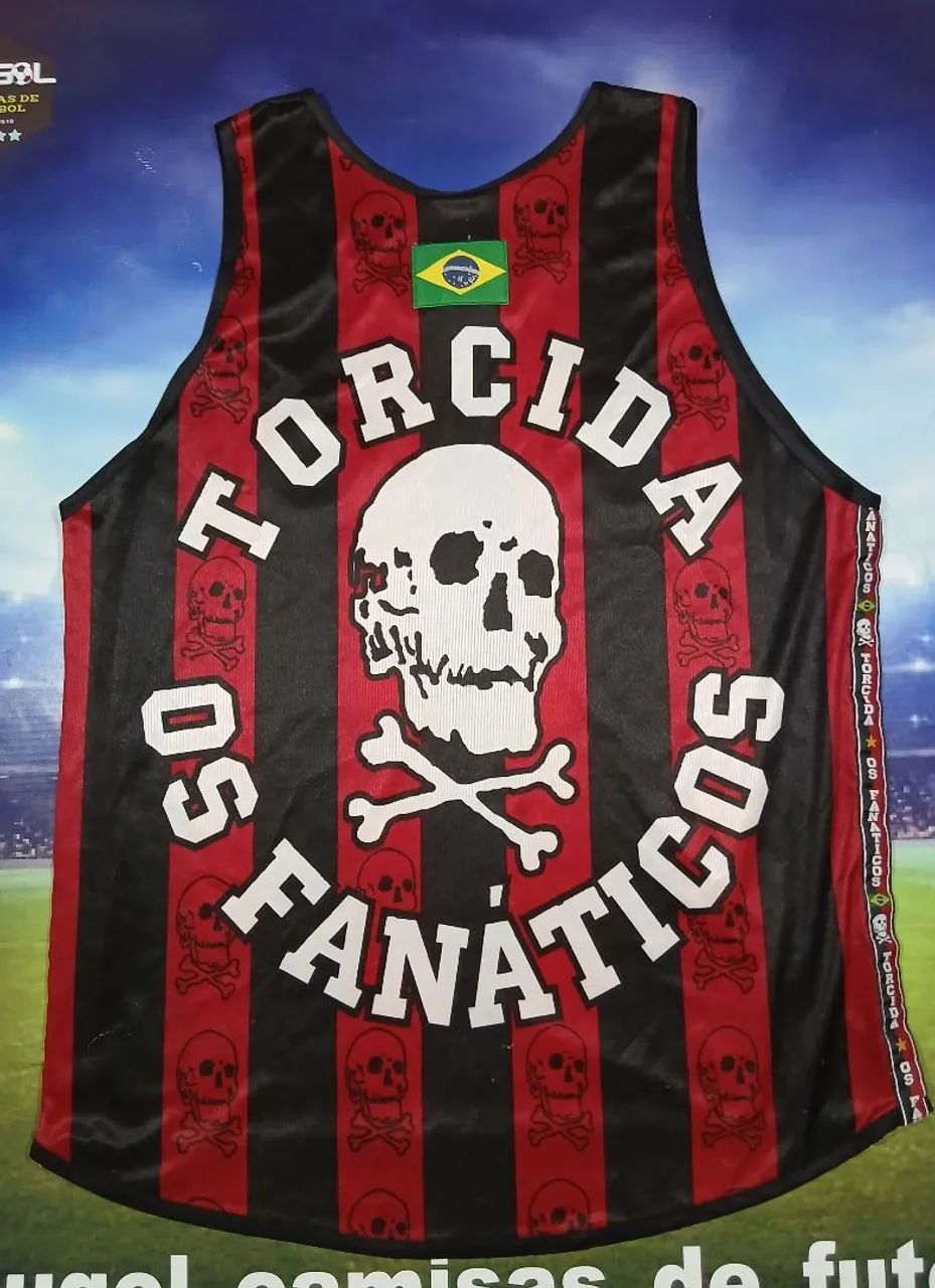 Regata da Torcida Os Fanáticos Tamanho GG  - Foto 4
