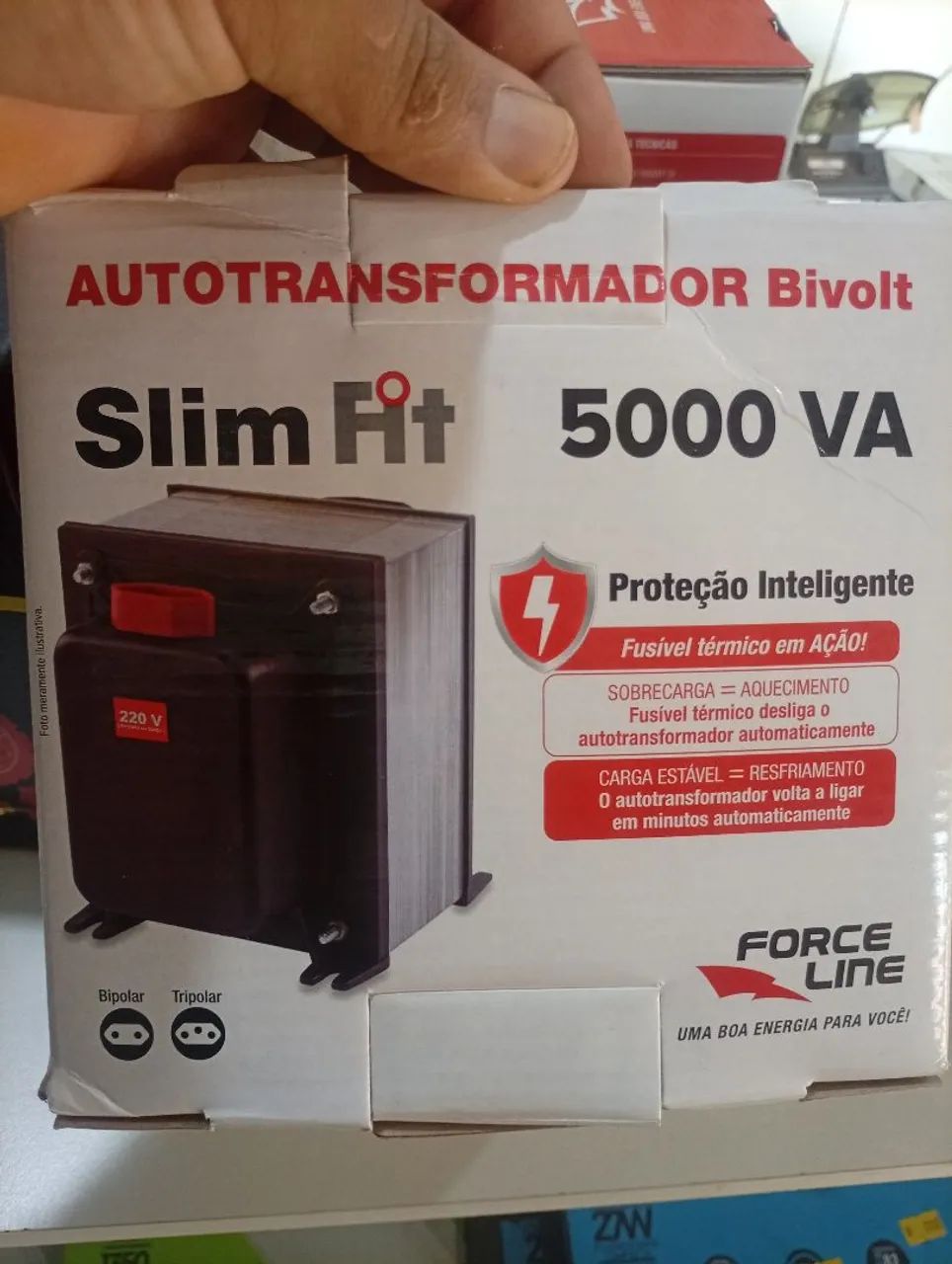 Transformador 5000va novo na caixa  - Foto 5