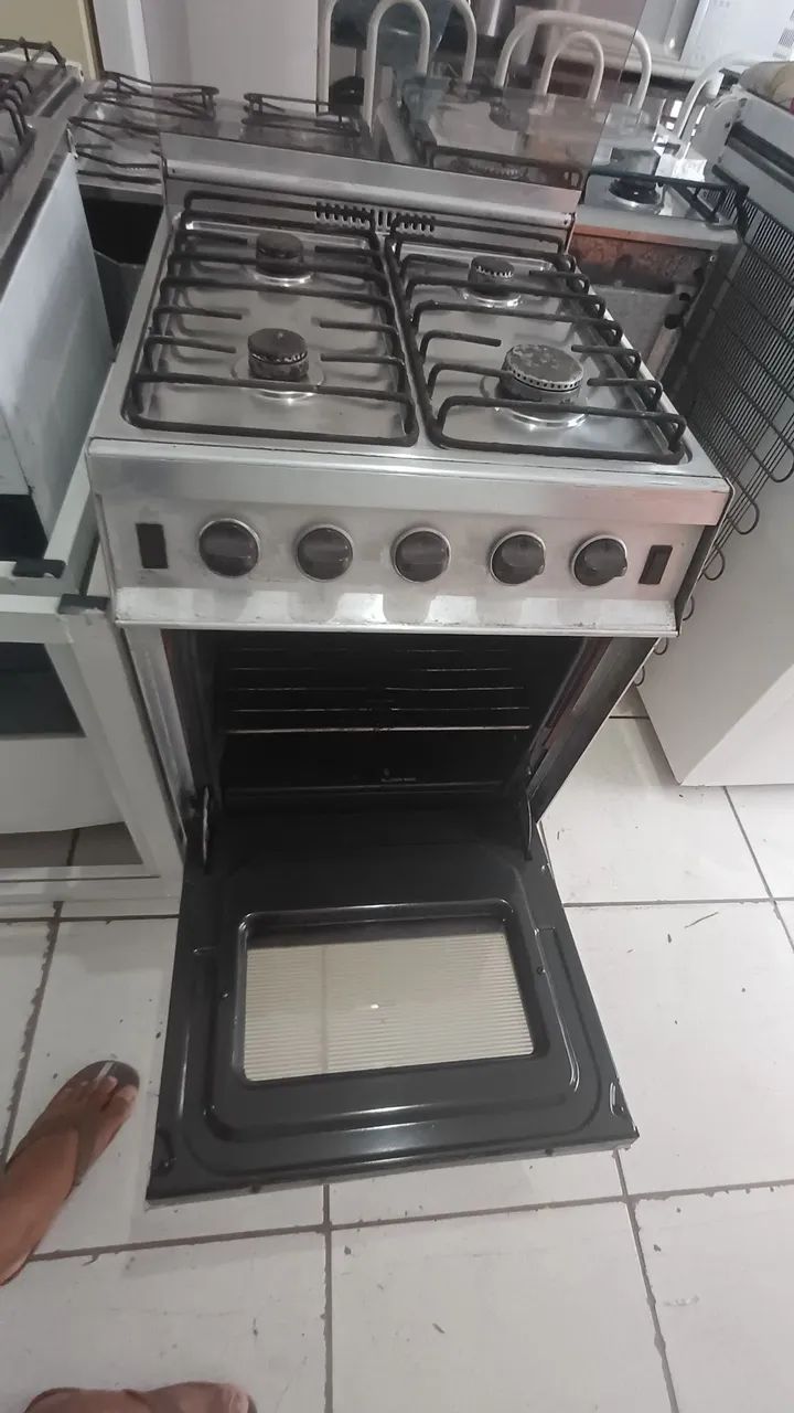 Fogão Brastemp antigo  - Foto 4
