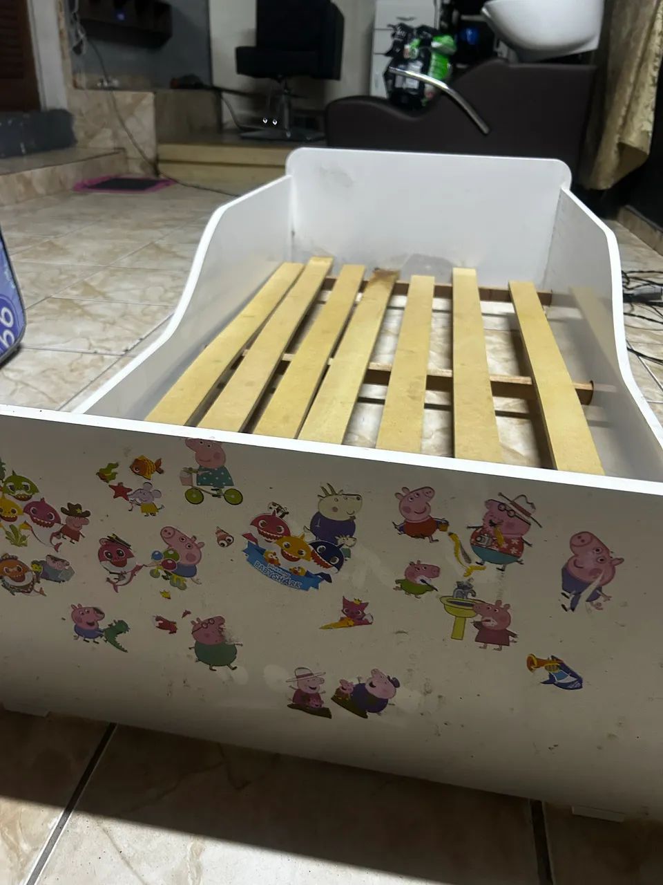 Cama infantil de madeira  - Foto 2