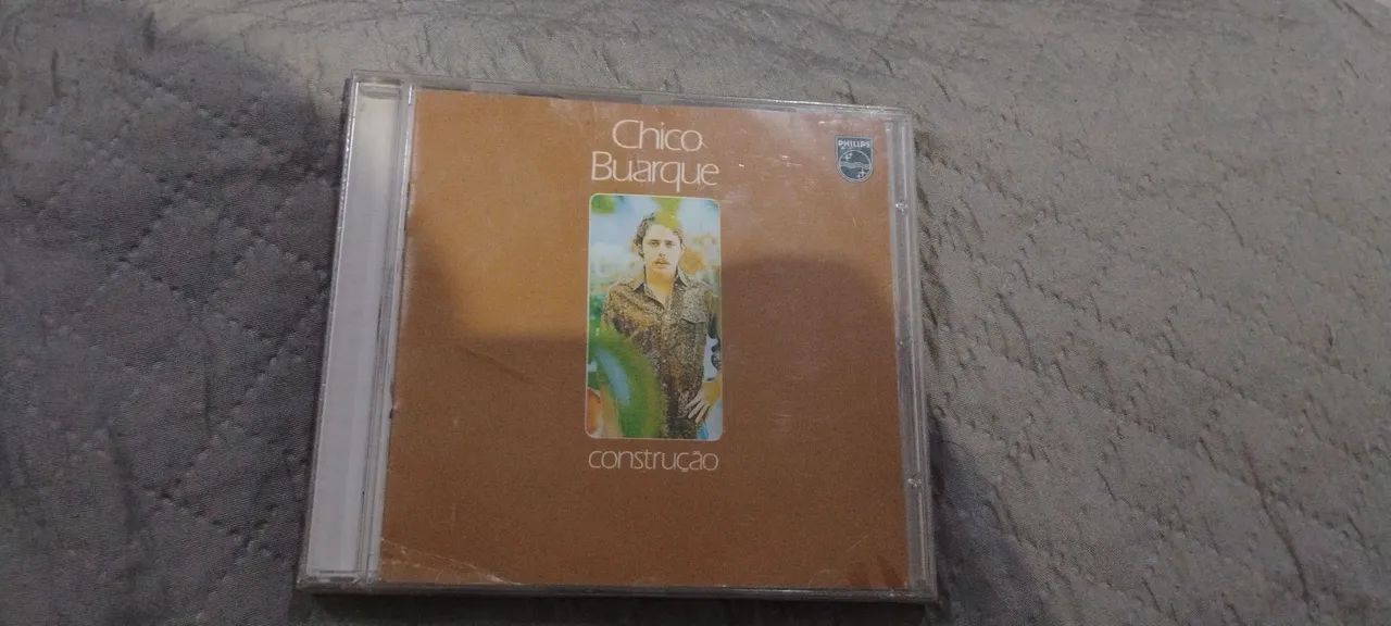 CD de Chico Buarque de Holanda construção lacrado