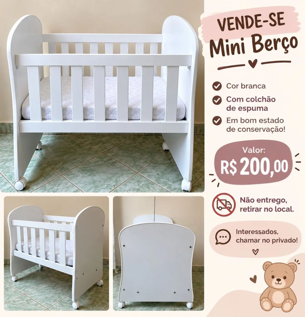 Mini Berço 