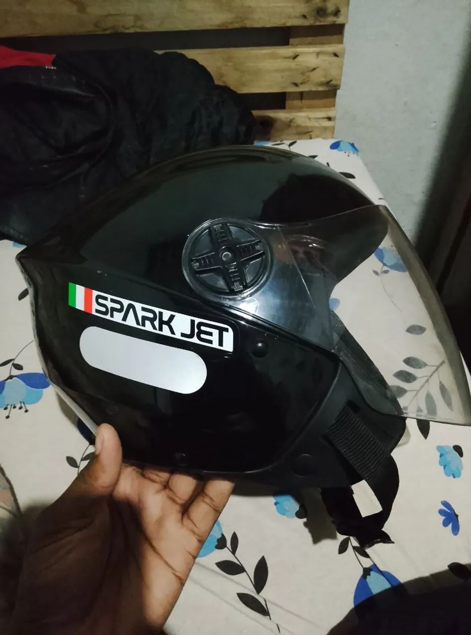 Capacete semi-novo  - Foto 3