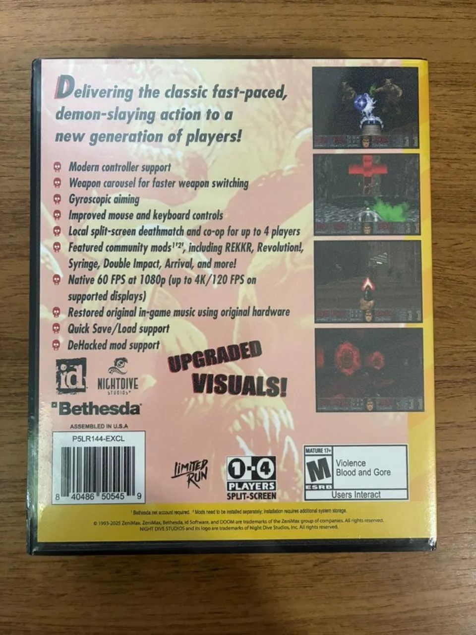 DOOM + DOOM 2 PS5 - Special Edition Limited Run - Foto 2