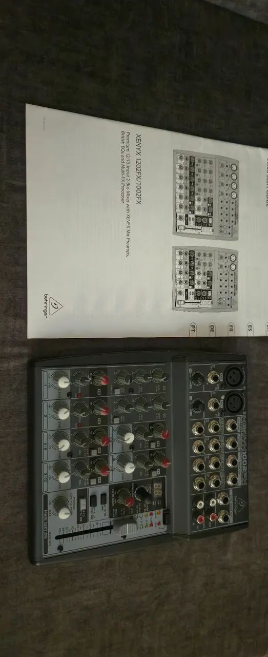 Mesa de som Behringer 1002 Fx - Foto 5