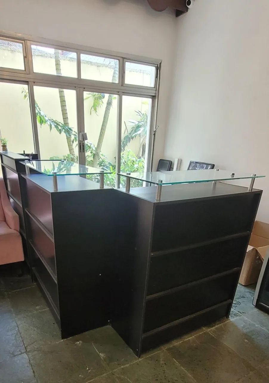 Balcão recepção/caixa 