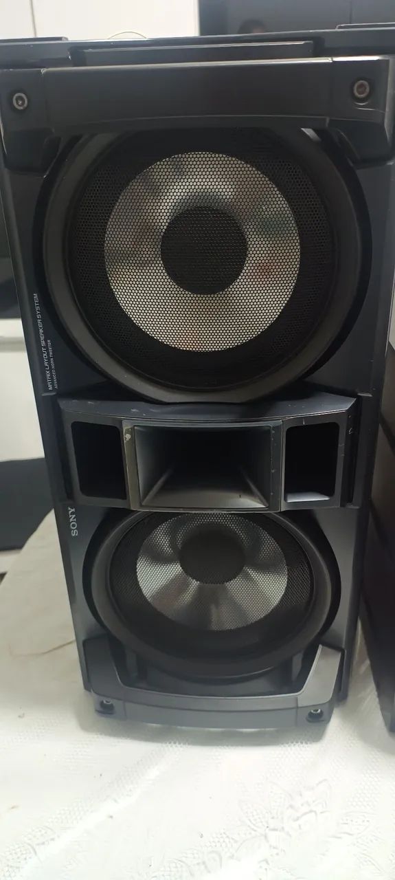 MINI SYSTEM SONY MHC GTR66H COM 700 WATTS RMS DE POTÊNCIA.  - Foto 3