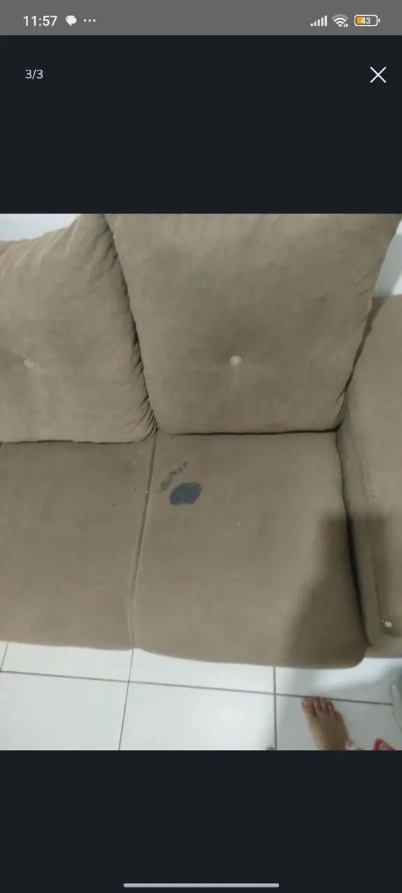 Sofá 3 lugares  - Foto 2