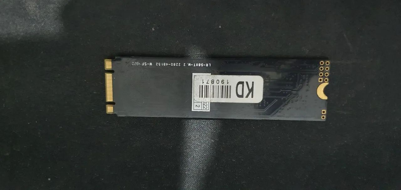 Ssd m2 nvme 512gb com saúde 100% - Foto 2