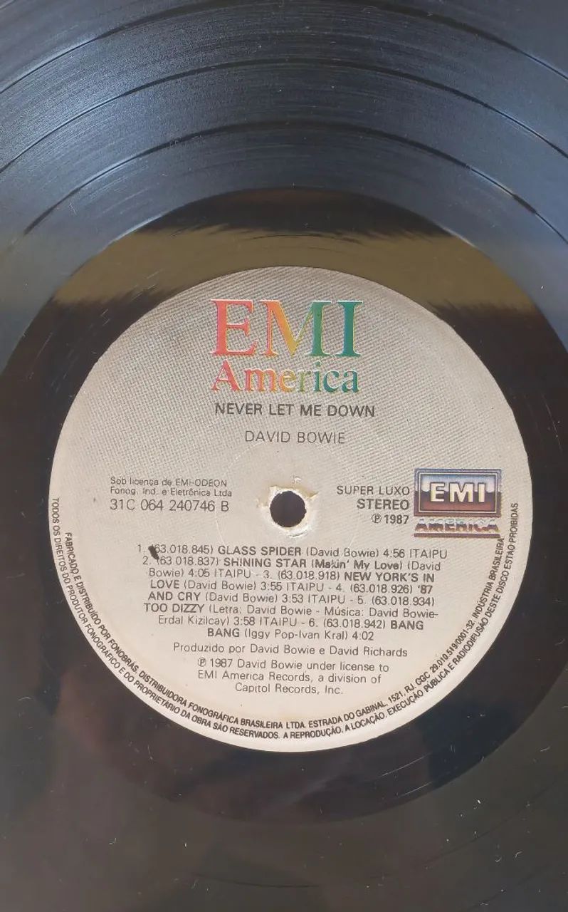 Disco de vinil LP David Bowie  - Foto 2