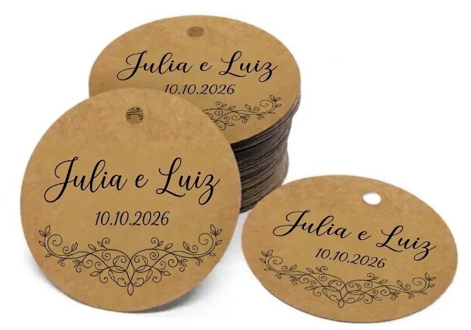 Tags para personalizar lembrancinhas  - Foto 4