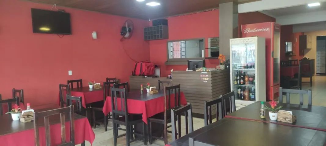 Ponto de pizzaria, funcionando